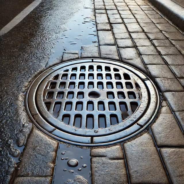 Image of a blocked drain in Burley Leeds West Yorkshire, highlighting expert services.
